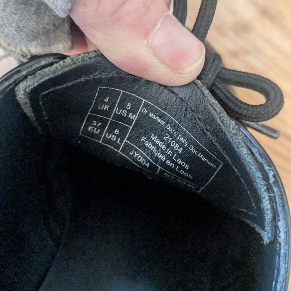 Dr. Martens 1461 Quad Platform Shoes Size 6 - Picture 7 of 9